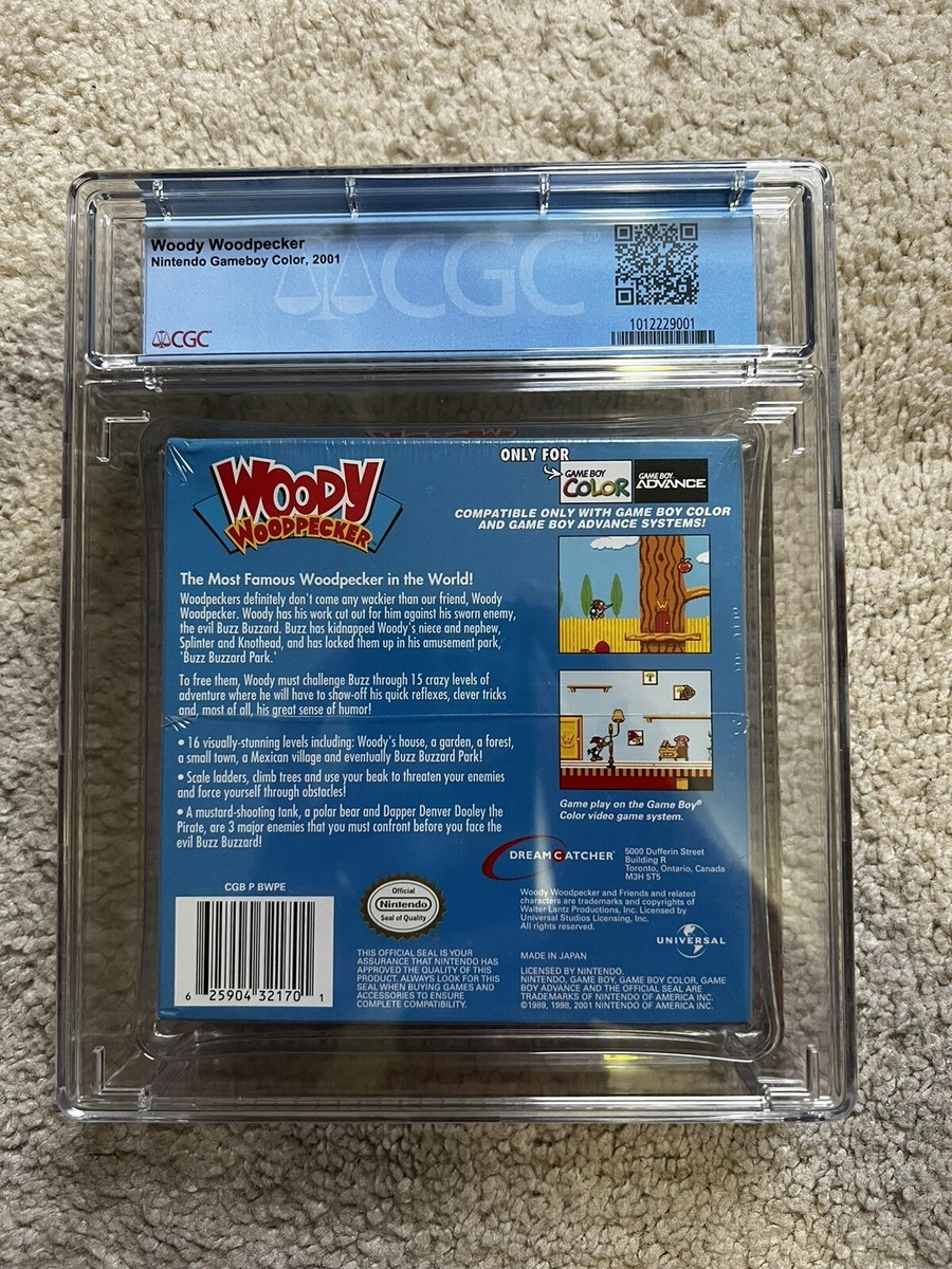 Woody Woodpecker (Nintendo Game Boy Color, 2001) for sale online