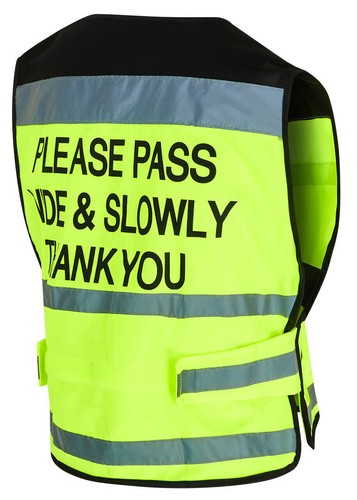 Equisafety Air Waistcoat Hi-Viz Please Pass Wide & Slow Yellow/Pink/Red S-XXL - 第 6/18 張圖片