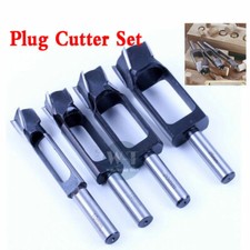 8-40mm Carbon Steel Wood Plug Cutter Wooden Dowel Cutting Drill Bits Tool Kit