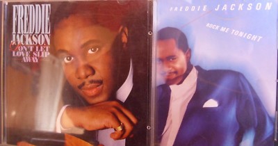 Freddie Jackson- Don´t let Love slip away/ Rock me Tonight- 2 CDs CAPITOL 85/88