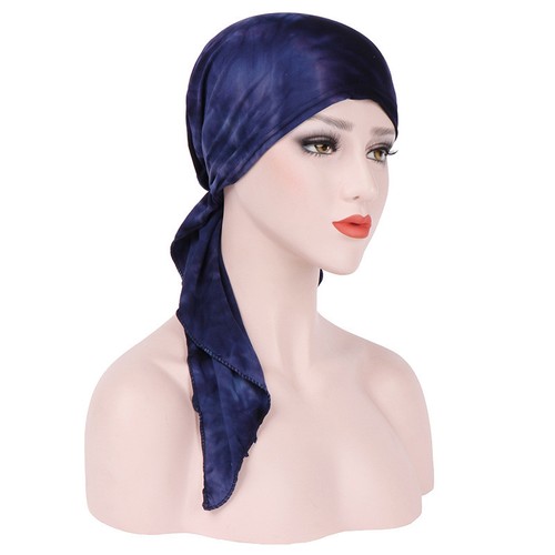 Damen Muslim Hijab Krebs Chemo Mütze Turban Kappe Abdeckung Haarausfall Kopftuch Halstuch - Bild 6 von 36