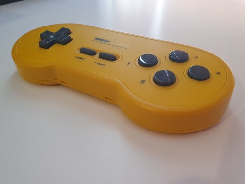 RARE 8BITDO SN30 GB YELLOW BLUETOOTH CONTROLLER GAMEPAD GAME BOY POCKET EDITION - Picture 4 of 11
