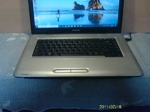 Toshiba Sat L450D-113 Laptop,256GB SSD, 4gb RAM. NOW REDUCED TO CLEAR.(Ref;E246) - Image 3 of 4