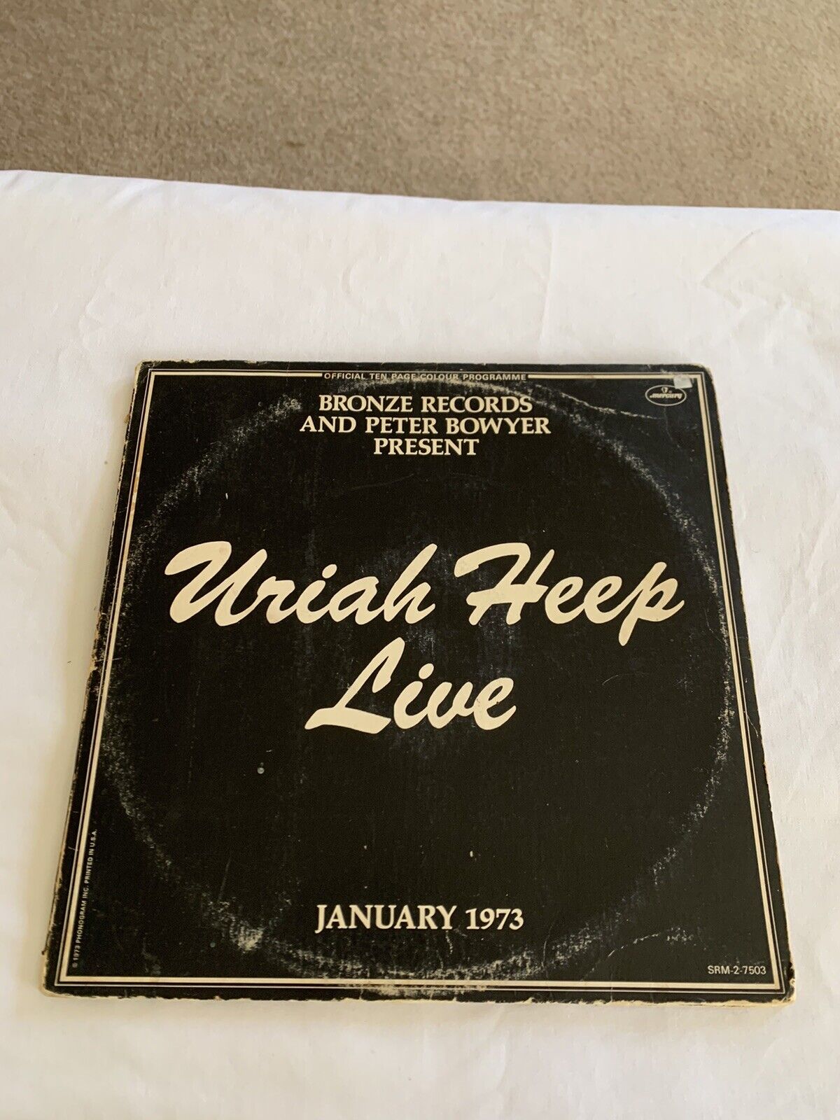 Uriah Heep Live Double LP Vinyl
