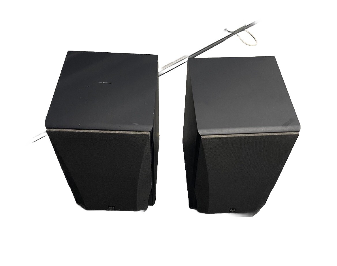 Lot Of (2) Yamaha NS-6390 Black Bookshelf Speaker | eBay