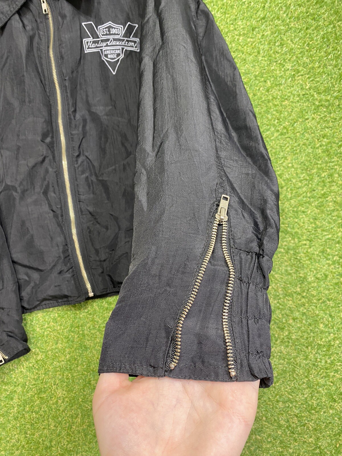 Harley Davidson Full-Zip Reflective Jacket An American Legend Size XL USA Made
