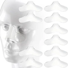 10 pack Universal Nose Pads for CP-AP Ma-sk - Nasal Gel Pads Avoiding Air Leaks