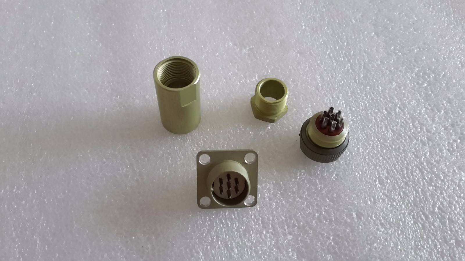 7 Pin Connector RS7TV ( РС7ТВ ) Set, M + F silver plated Russian ...