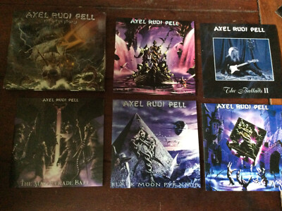 Axel Rudi Pell [6 CD Alben]Oceans Of Time Into the Storm Black