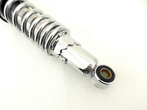 SUZUKI GT250 X7 300mm JBS CHROME REAR SHOCK ABSORBERS EYE TO EYE - Picture 3 of 4