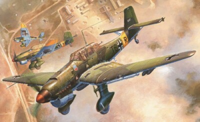 TRUMPETER 	1/24 Junkers Ju87B2 Stuka German Dive Bomber TRP2421