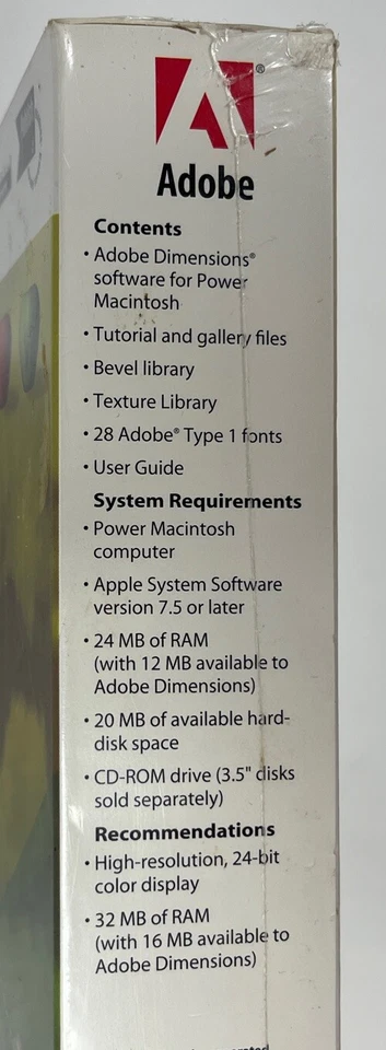 Adobe Dimensions 3.0 Education Version Academic ID Required Mac OS New Sealed - Image 3 of 4