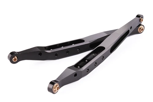 Jazrider Aluminum Rear Lower Chassis Linkage Link Set For Axial 1/10 Yeti