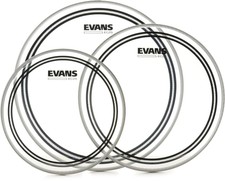 Evans EC2 Clear Tom Pack - 10, 12, and 14 Hea...