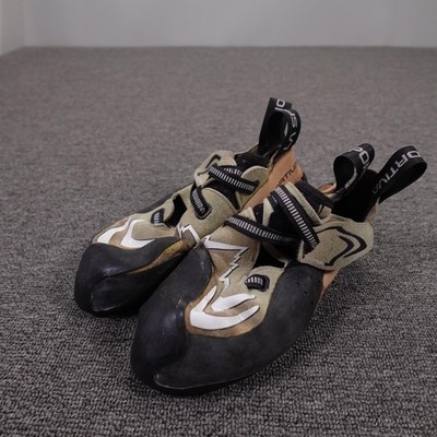 La Sportiva Climbing Shoes Mens 6 EU 38 Tan Black Rock Bouldering Gym