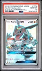 2018 POKEMON SUN & MOON CELESTIAL STORM #177A FULL ART/RAYQUAZA GX PSA 10