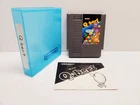 QBert Q*Bert NES Nintendo Cart Manual & Hard Case Tested Authentic