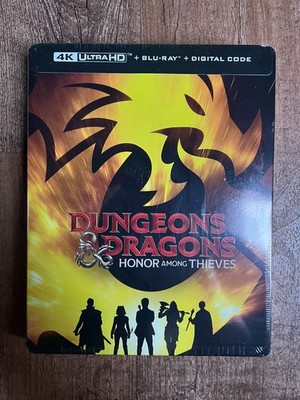 Dungeons & Dragons Honor Among Thieves w. Steelbook (4K UHD + Blu-ray + Digital)