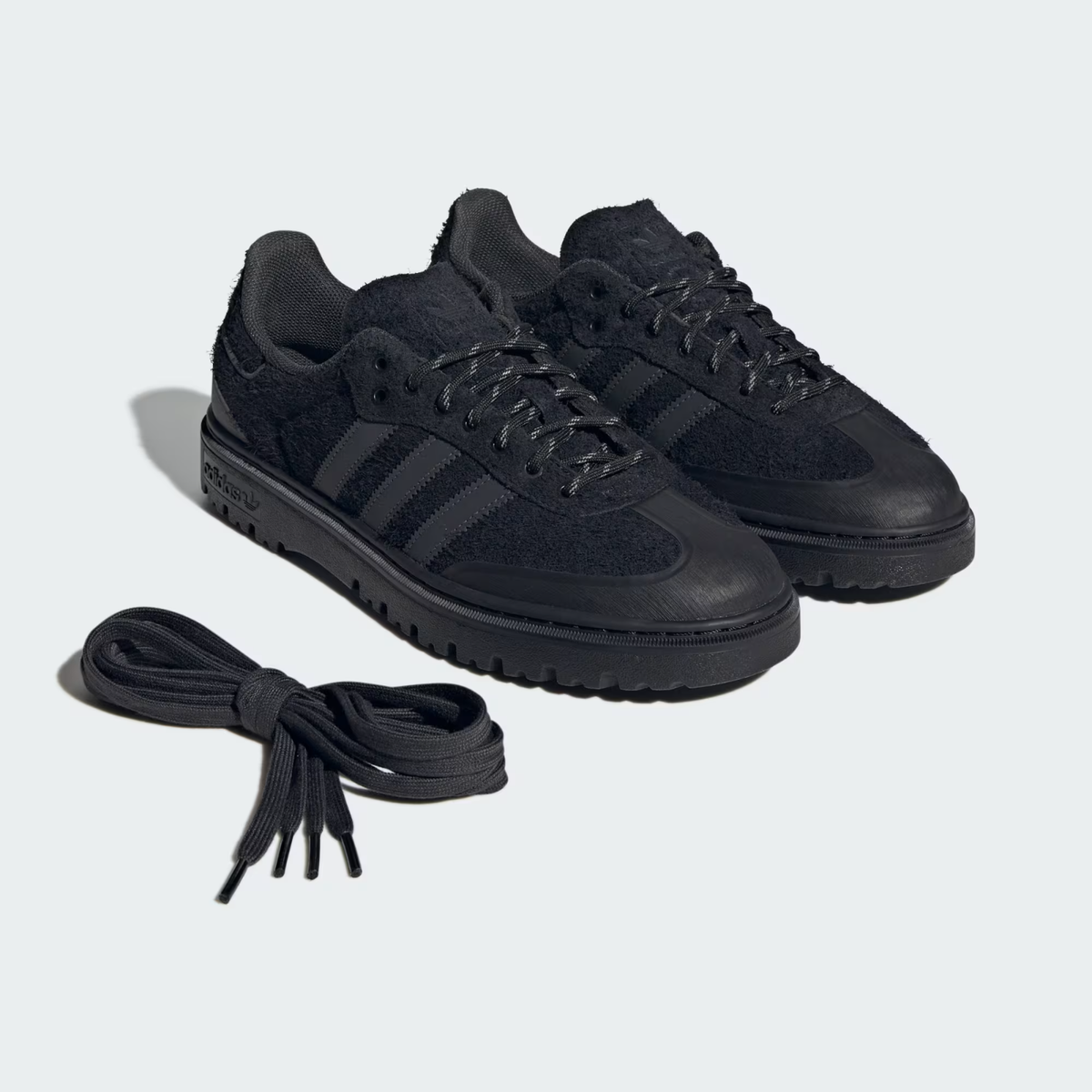 adidas Originals Samba Winterized Shoes JR5704 Core Black Men's