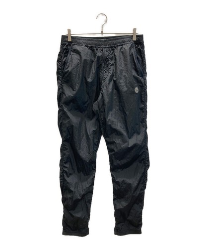 STONE ISLAND/ Nylon Metal Pants Black Size: SIZE M