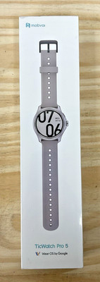TicWatch Pro 5 WearOS by Google Sandstone *NEW SEALED*