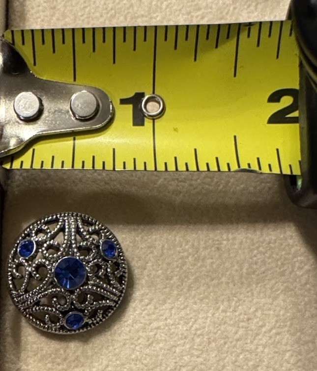 Ginger Snaps Silver Rolo Chain Toggle necklace wi… - image 7