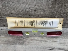 VINTAGE JOHNSON Torpedo Level # 4500 9" Aluminum Level NOS !! USA