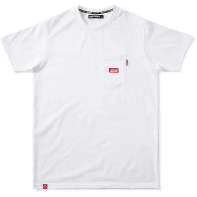 Loose Riders Tech T-Shirt Base Pocket Pocket Tee - Weiß