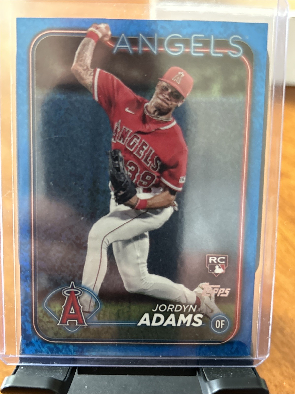 2024 Topps Series 2 - Jordyn Adams #470 Blue Foil /999 (RC)