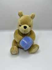 Gund Classic Pooh Plush Nursery Decor Wind Up Musical Stuffed Animal Bear Works 