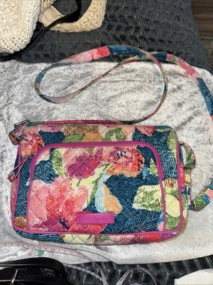 Vera Bradley Superbloom Iconic Faux Leather Trim Multiple Color CrossbodyVintage