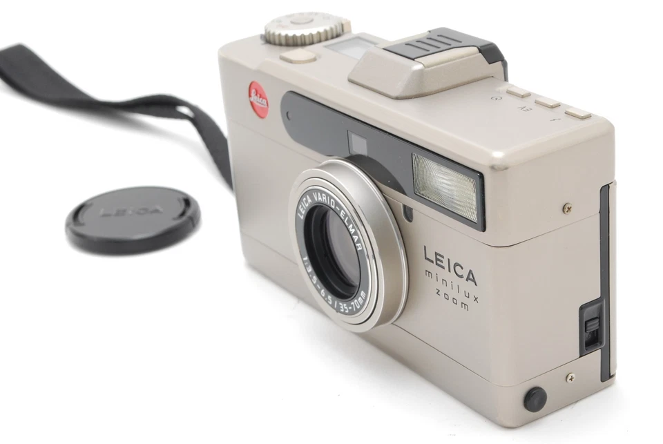 [NEUF] Appareil photo argentique 35 mm Leica Minilux Zoom Point & Shoot du JAPON - Photo 2/4