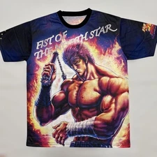 [Brand New] FIST OF THE NORTH STAR Full Graphic T-shirt