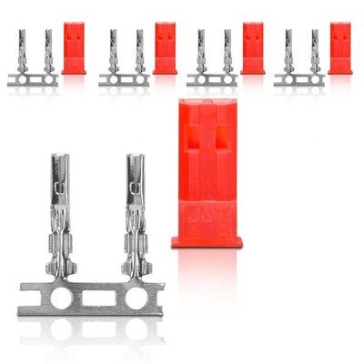 BEC JST connector plug 5 pieces partCore 100106