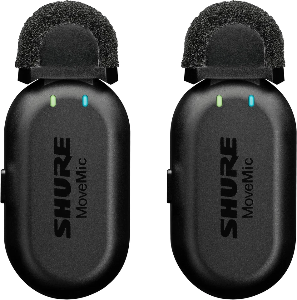 Shure MoveMic Kit Two Channel Wireless Lavalier Mic System With MoveMic Receiver - Image 4 of 4