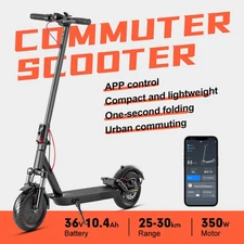10inch Foldable Scooter: 10.4Ah Battery + Dual Dampers - Ultimate Birthday Gift!
