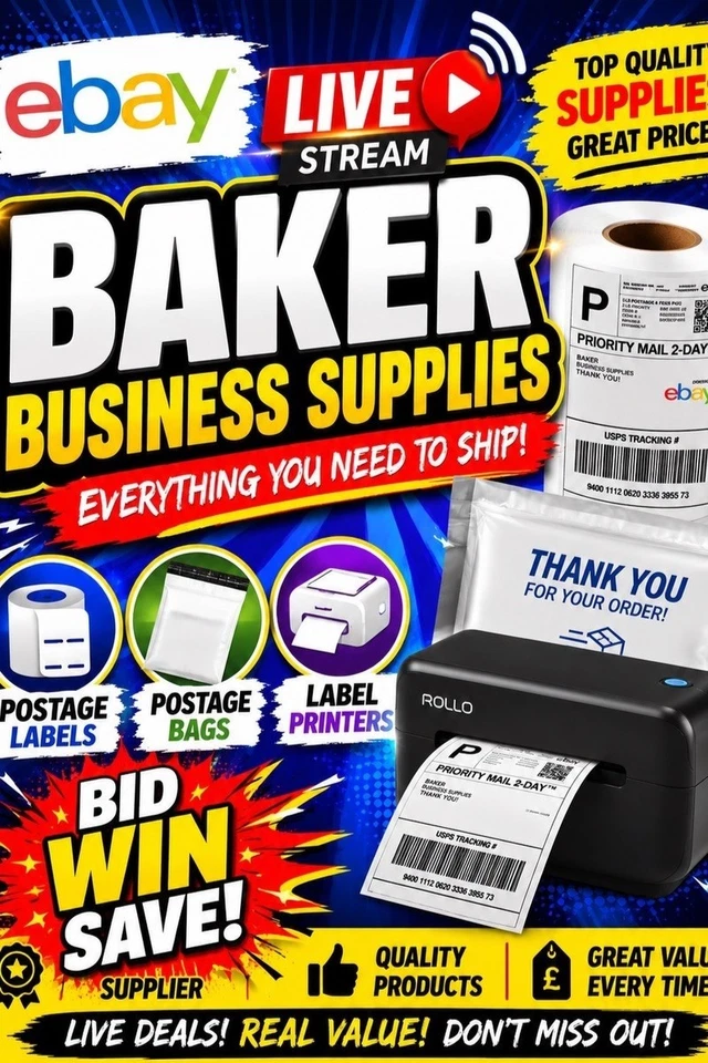 📦  Packing & Postage Supplies LIVE 🚨