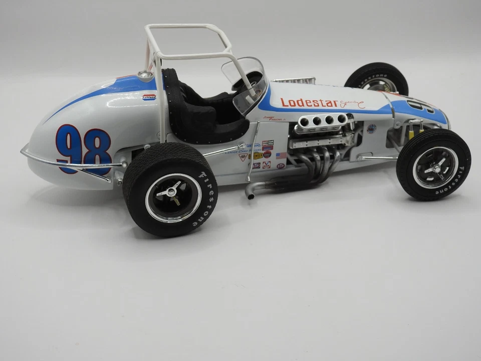 GMP Diecast Johnny Parsons Jr Lodestar Special #98 Dirt Champ Car 1/18 Scake - Image 3 of 4