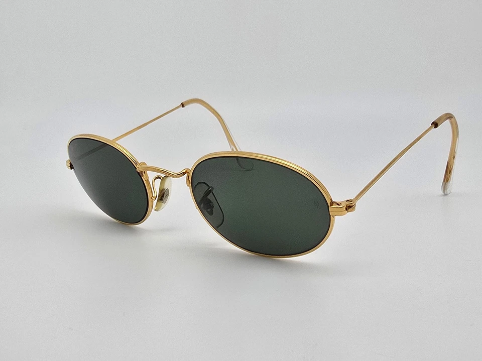 Óculos de Sol Ray-Ban B&L W0976 Coleção Clássica Estilo 1 Arista Dourado G-15 Verde - Imagem 3 de 4