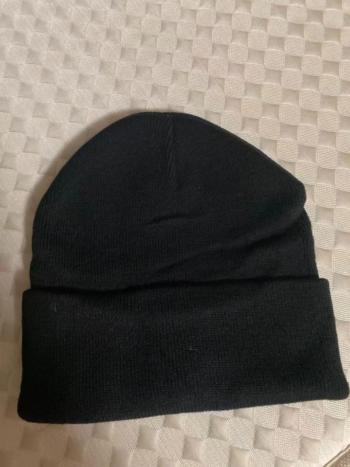 LACOSTE Hombre Adulto Tejido Sombrero Invierno Cálido Ocio Deportes Gorros Gorra Negro Nuevo Foto 2 de 2