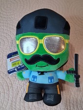 ROBLOX DEVSeries Brookhaven Chief Rotten Plush With Virtual Item Code 8 Inches