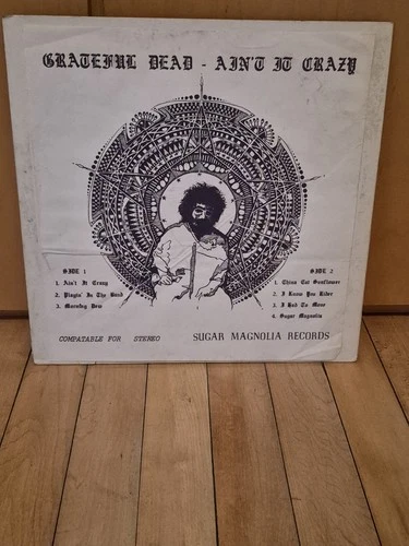 The Grateful Dead Ain't It Crazy 70's Live Vinyl LP Sugar Magnolia Records VG+