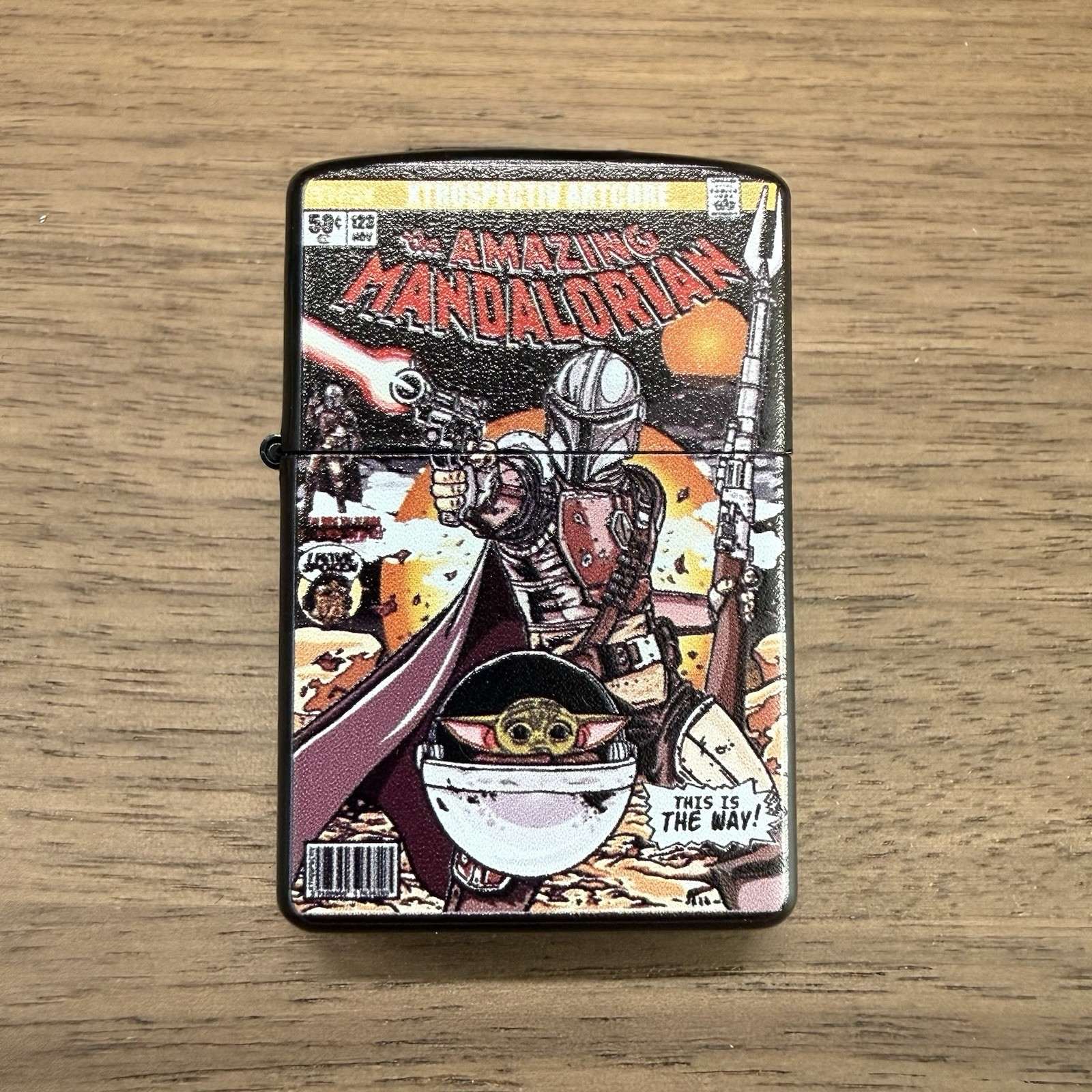 Star Wars Mandolorian Wind Resistant Lighter