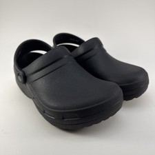 Crocs At Work Specialist II Clogs Rubber Work Shoes Black Men's 4 / Women's 6