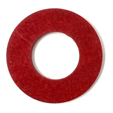 #22 Fiber Commercial Meat Grinder Washer (4 Pack) | 1-5/8" OD X 1" ID X .125" Th