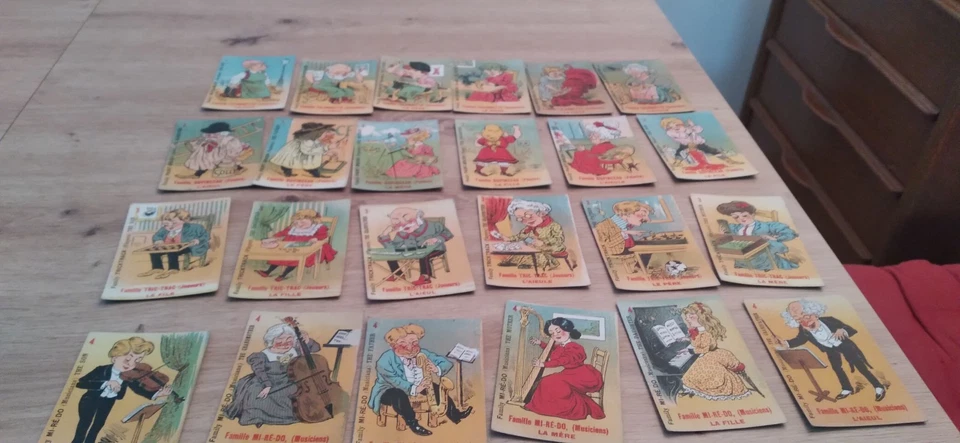 jeu ancien des 7 familles JLR Paris (début XXe). - Photo 2/3