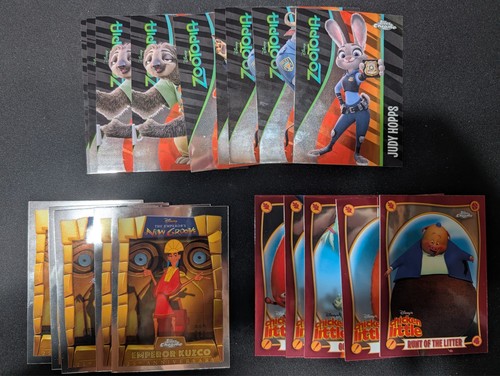 2025 Topps Chrome Disney Emperor's New Groove Chicken Little Zootopia Pick Card!