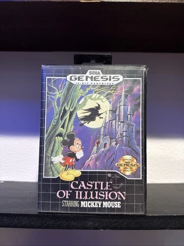 Castle of Illusion Mickey Mouse Starring Role, Sega Genesis 1990 *No Manual*