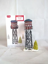 *See Ad** Holiday Time Christmas Village Accessory Christmas Farm WATER TOWER C7