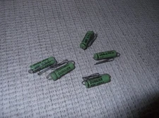 NEW OLD STOCK CORNELL DUBILIER CAPACITOR .0022 MFD 600 VDC LOT OF 5